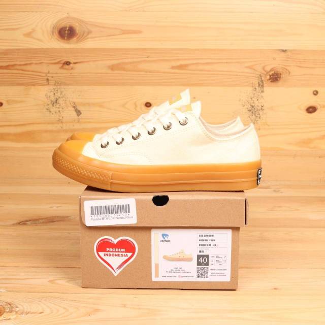  Sepatu  original ventela  BTS low natural gum Shopee Indonesia