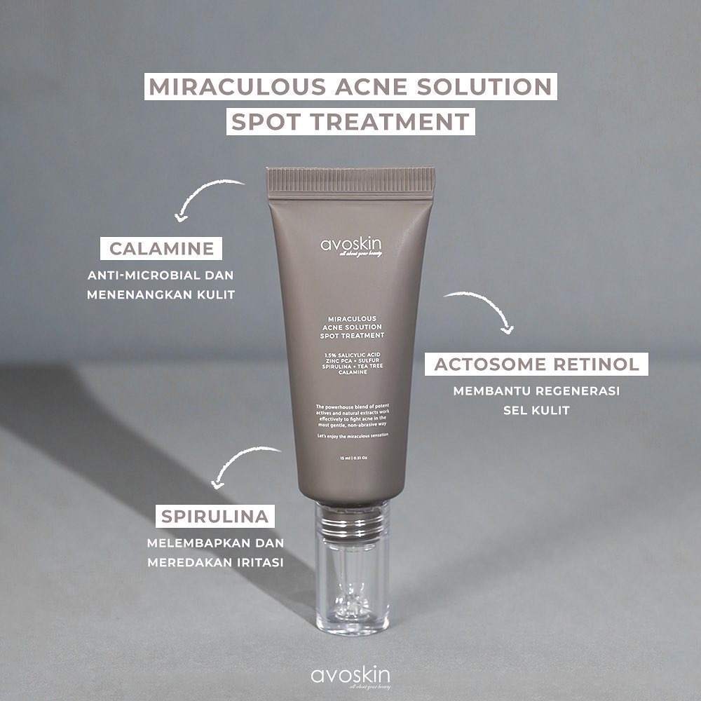 AVOSKIN Miraculous Acne Solution Indonesia / Bubble-Serum Infused Cleanser Micro Serum Spot Treatment Overnight Liquid Ampoule Sheet Mask / Cleanser Toner Essence Mist Day Night Eye Cream Sunscreen Masker / You Skin Bae YSB Skin Care Face Paket Set Wajah