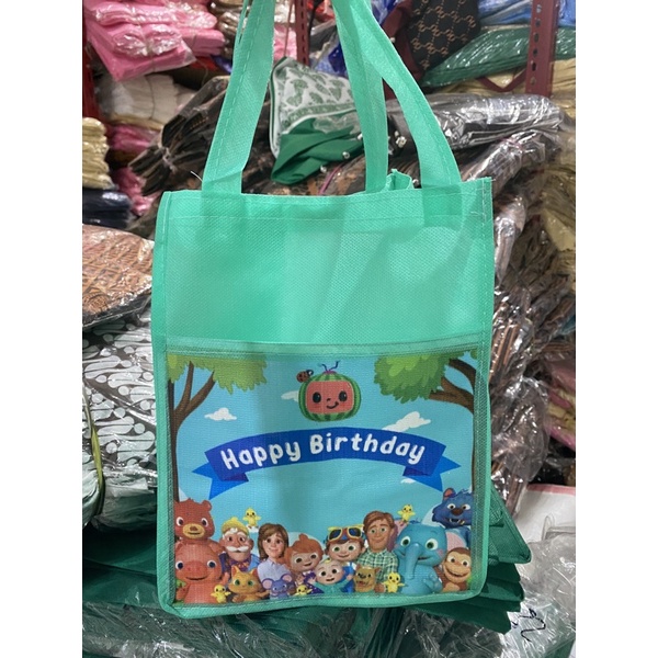 TAS ULTAH SiZE 20x14x26  READY!!  ANEKA KARAKTER IKUT STOCK