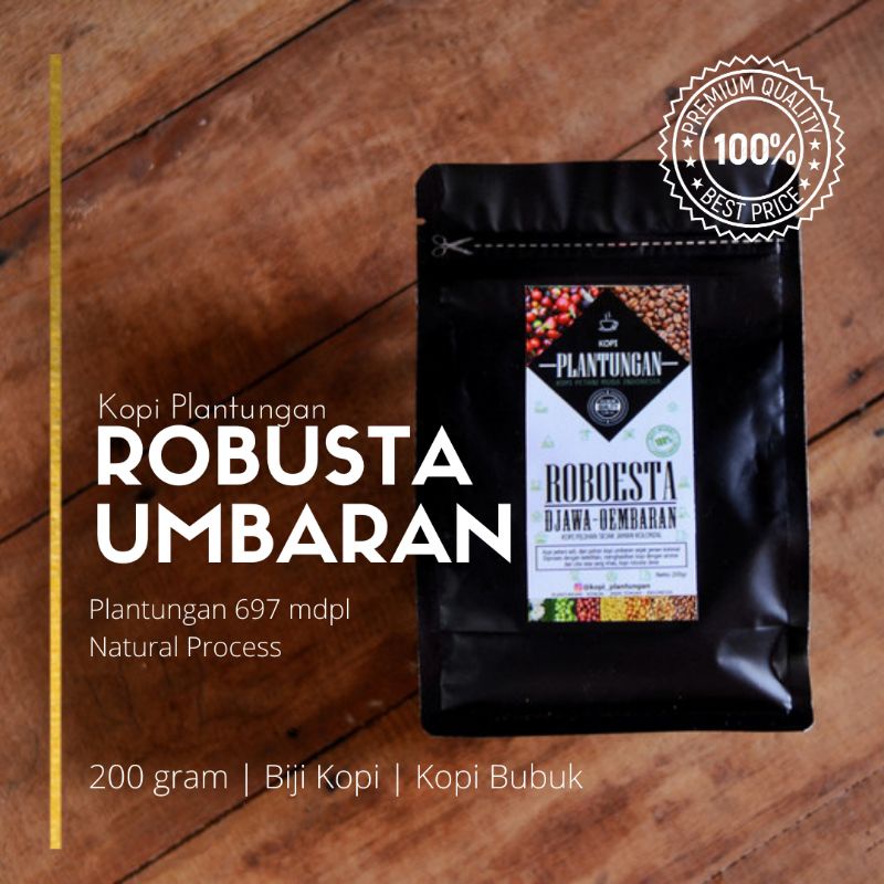 

Kopi Plantungan - Robusta Umbaran