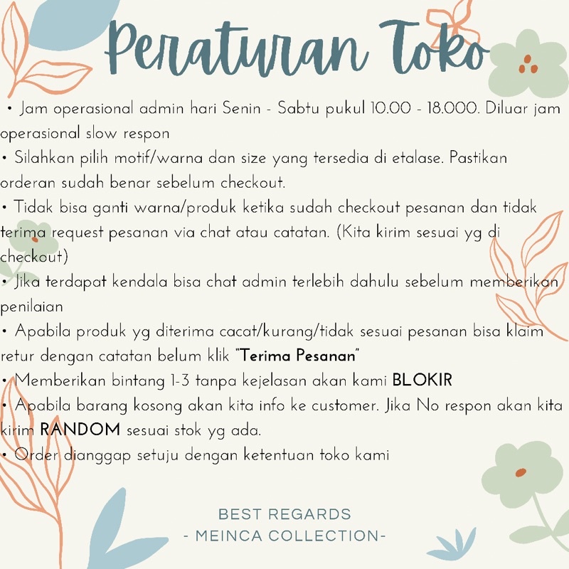 SETELAN PANJANG MOTIF MONSTERA dan PECAH KOPI  (GESER PILIH MOTIF)