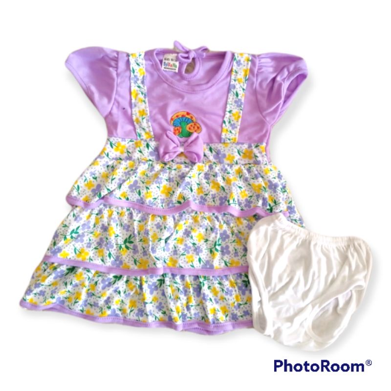 Dress Bayi || Rok Bayi || Setelan Rok Pendek Bayi Yellko Sweet