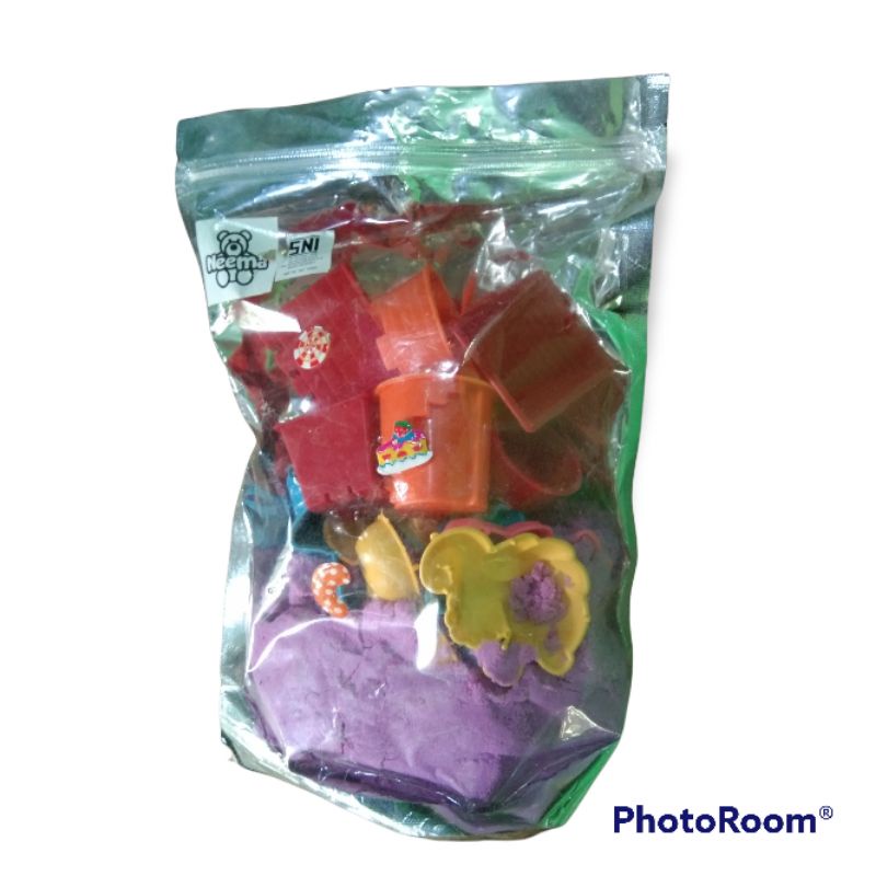 Mainan Pasir Anak Mainan Anak Pasir Berwarna 500gr