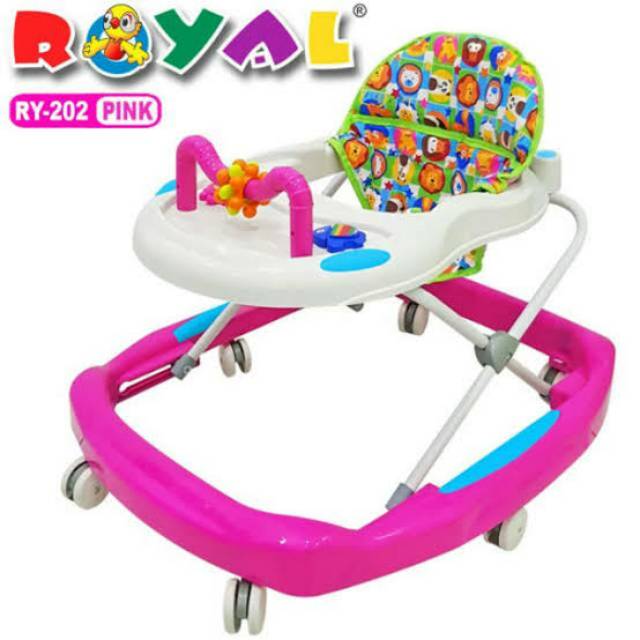 PROMO Baby Walker kereta belajar berjalan bayi Royal 202 Makassar