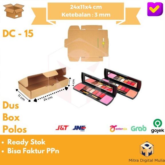 

Kardus Dus Polos DC-15 Diecut 24 x 11 x 4 Box Makanan / Hampers