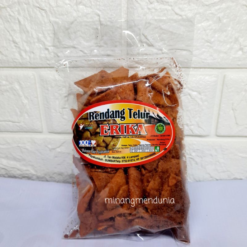 Jual Rendang Telur Erika Rendang Telur Minang Rendang Telur Khas