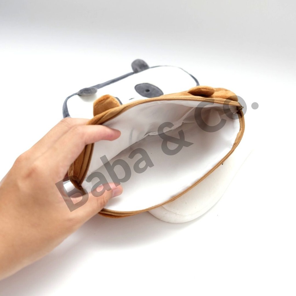 KOTAK PENSIL WE BARE BEARS  BULU LUCU KOTAK PENSIL UNIK KOTAK PENSIL WBB ATK MURAH-2