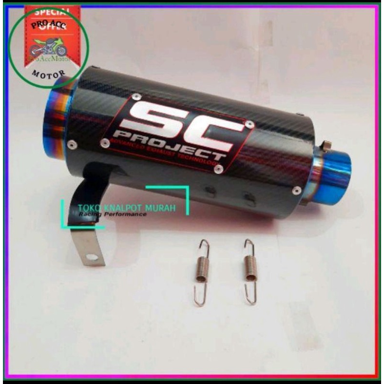 Knalpot Racing Knalpot vario 160 pcx nmax adv aerox R15 vixion CB150R Silincer onlly