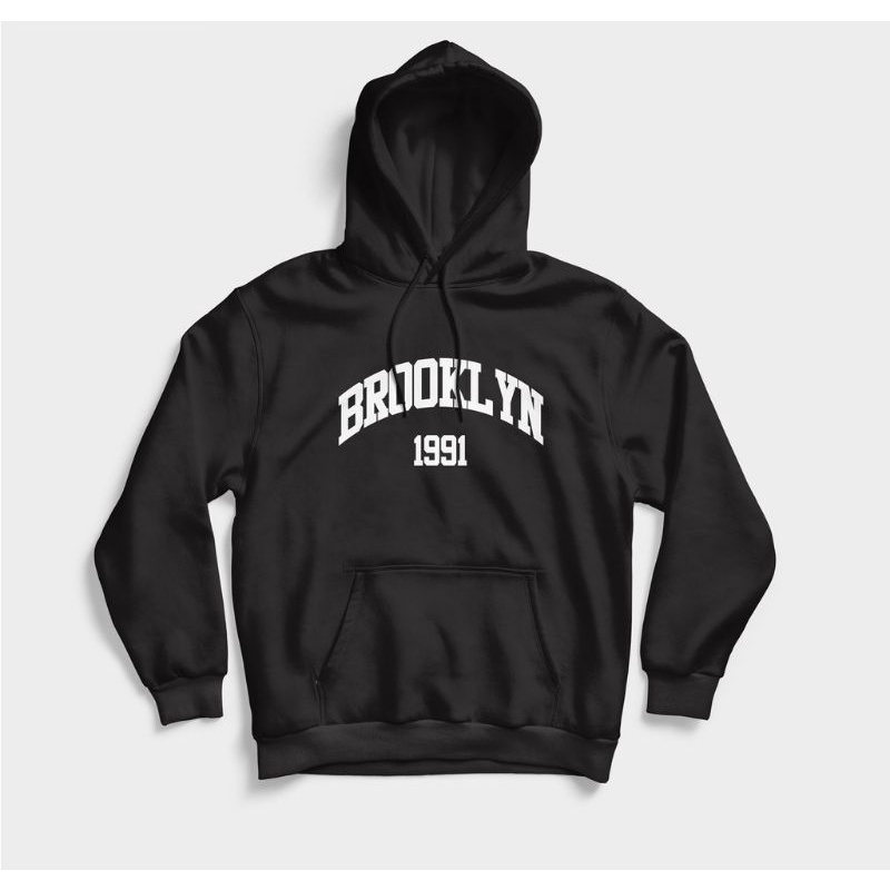 Hoodie jumper pria wanita (Brooklyn 1991)