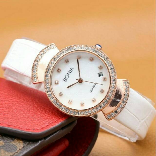Jam tangan wanita bonia tali kulit