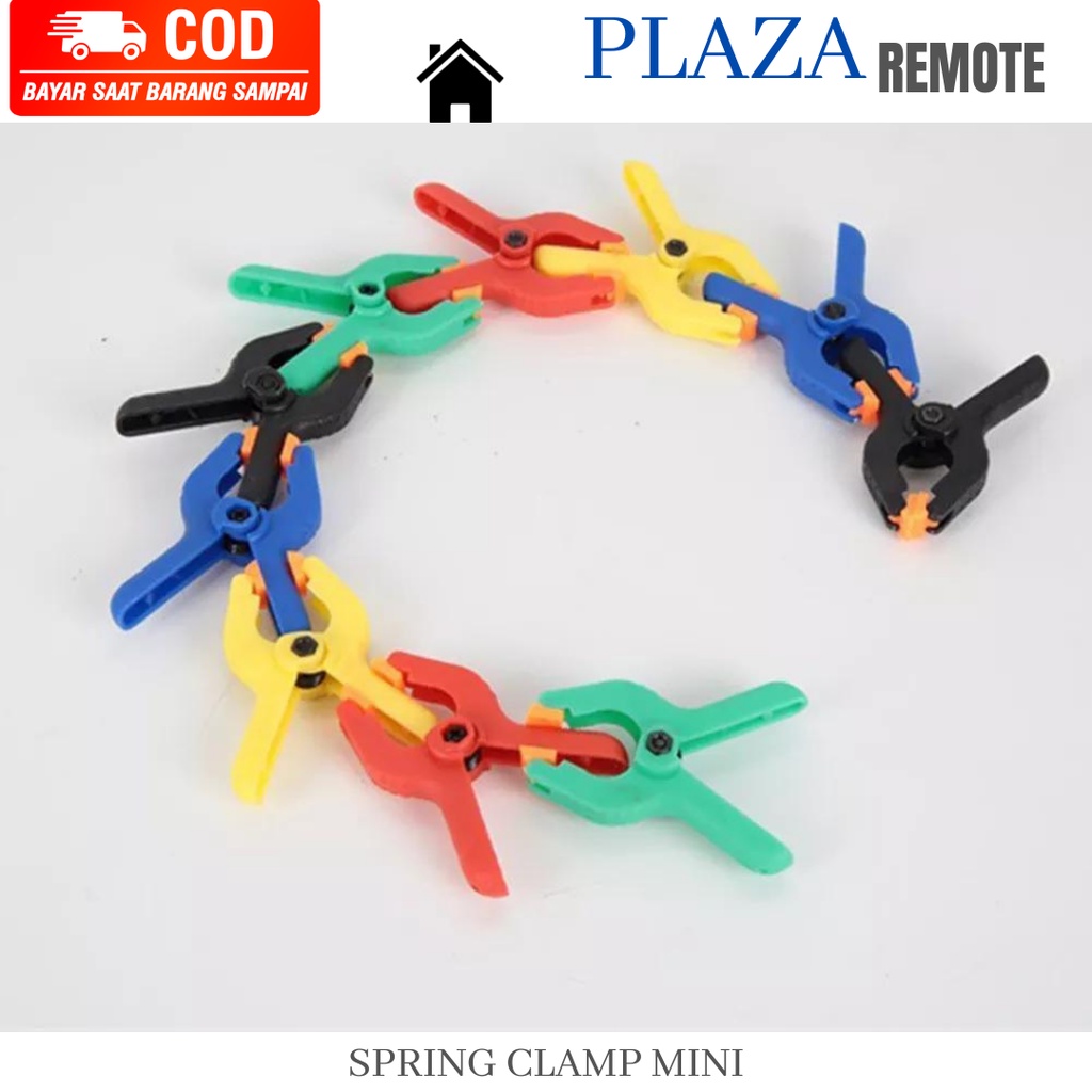 Spring Clamp Klem Penjepit Pengeleman Kayu Triplek 2 INCH