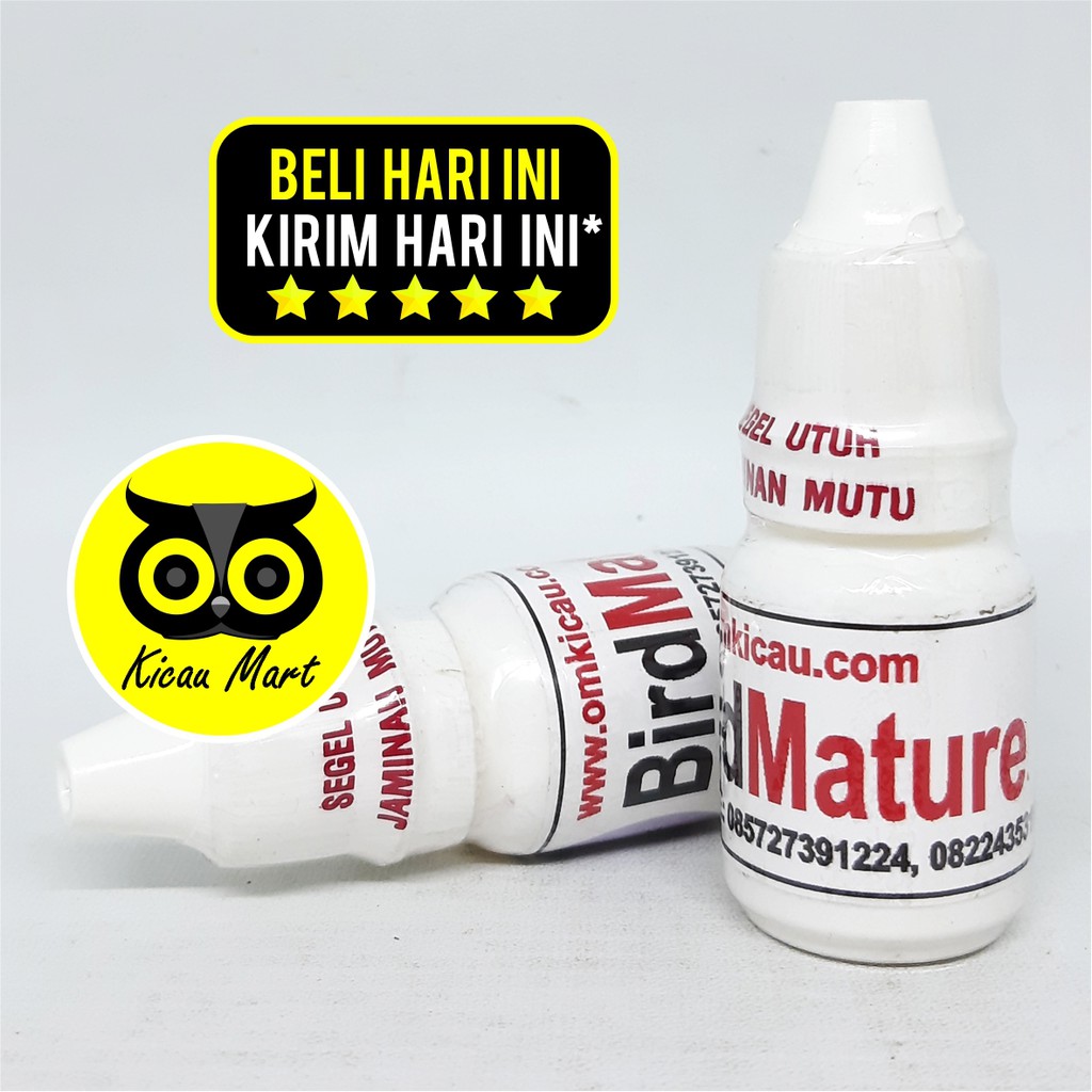 VITAMIN OBAT BREEDING TERNAK BURUNG KACER LOVEBIRD KENARI BIRD MATURE CAIR TETES BMR OM KICAU VBMCAOK