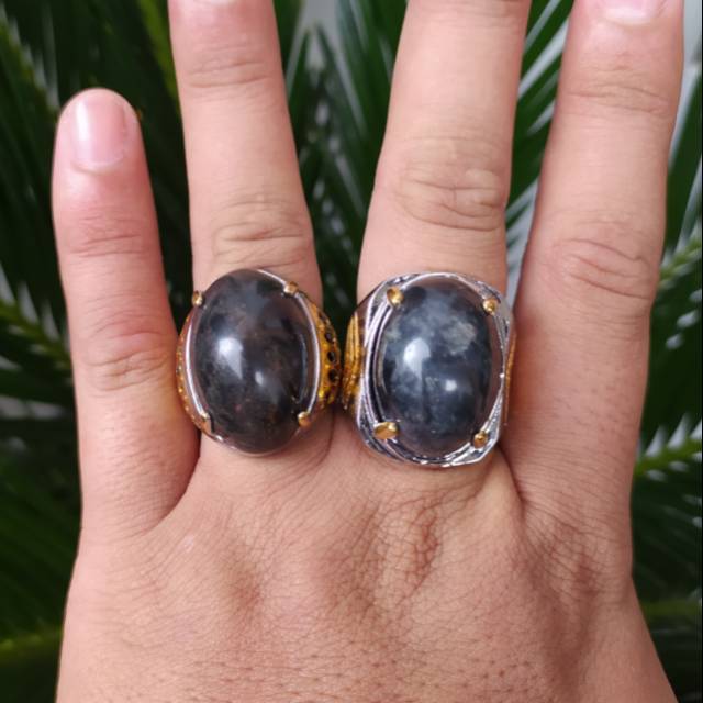CINCIN BATU AKIK BADAR BESI KALIMANTAN (N)