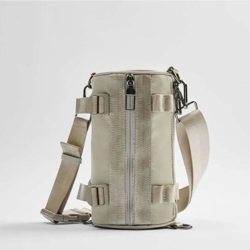 ZRA MAN TUBULAR CROSSBODY BAG