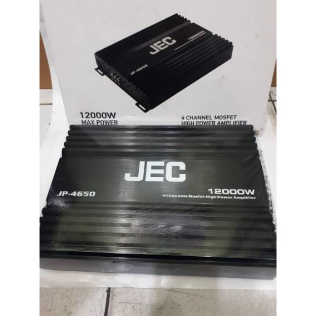 Power JEC JP4650 Power Amplifier 4 Channel