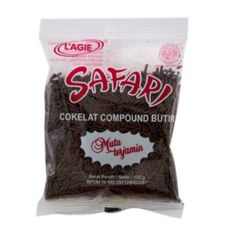 

Meses Safari Coklat & Warna 100gr