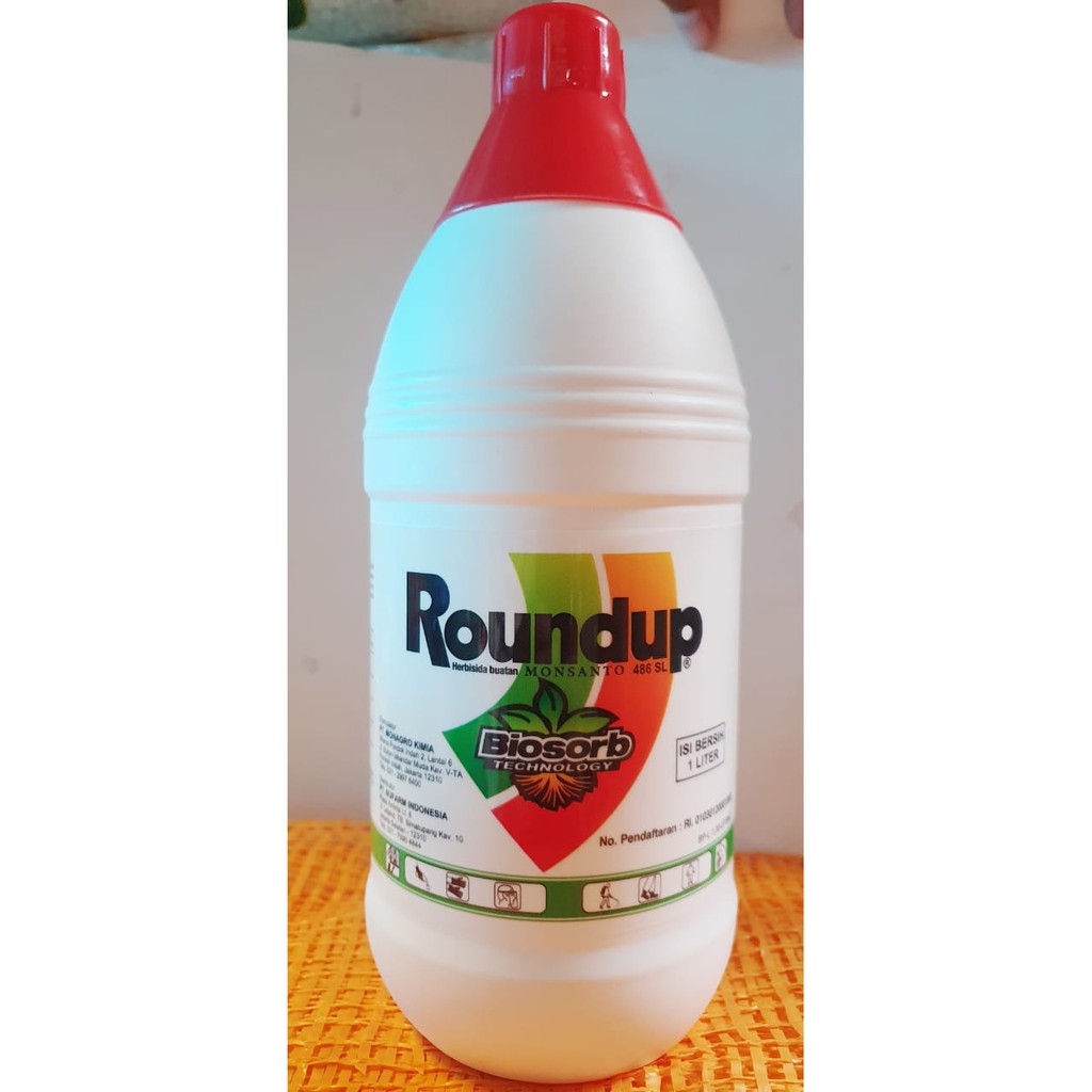 pembasmi rumput sampai akar Roundup 1 Liter murah produk original