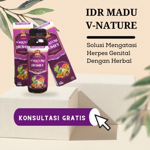 Obat Herpes Genital - IDR madu V-Nature