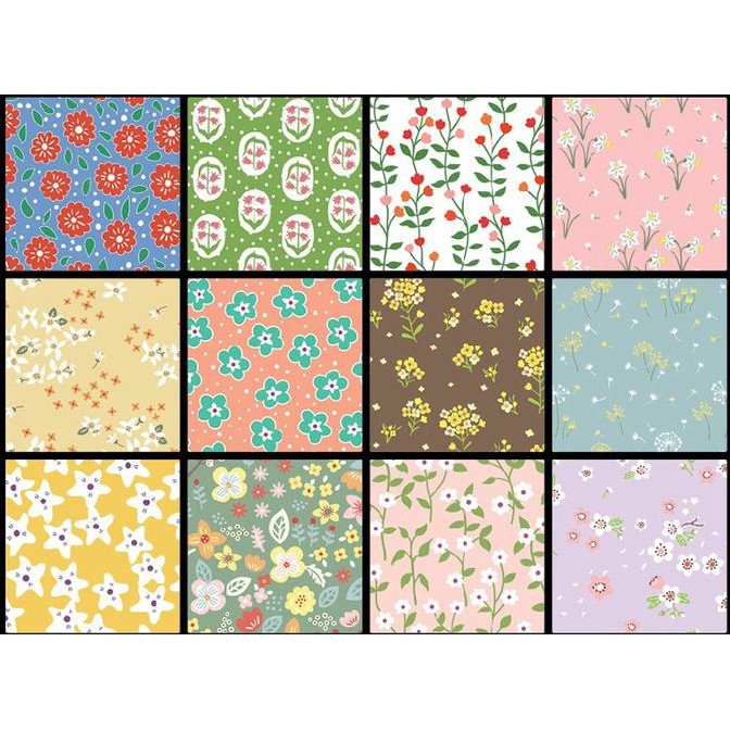 

World Of Flowers Wrapping Paper Book / Kertas Kado