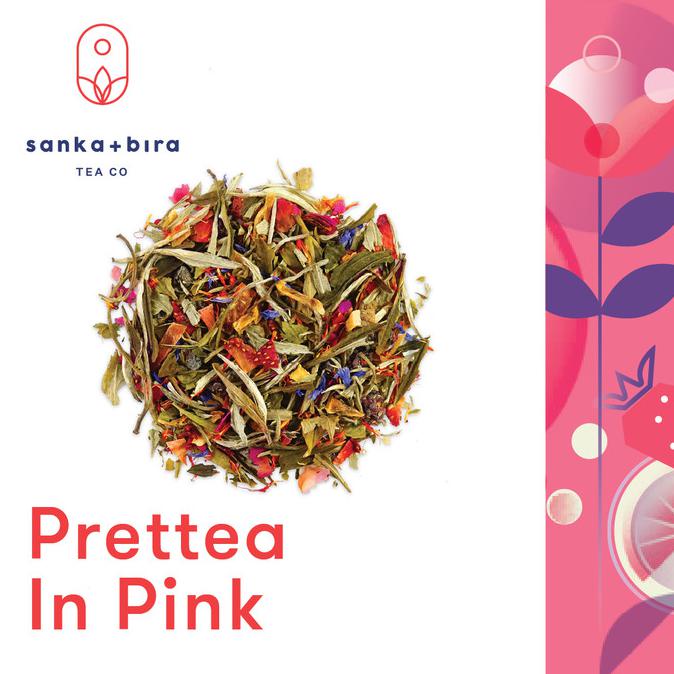 

Promo Awal tahun Sanka+Bira PRETTEA IN PINK (Tea Blend, White Tea Based) - Loose Leaf Promo Awal