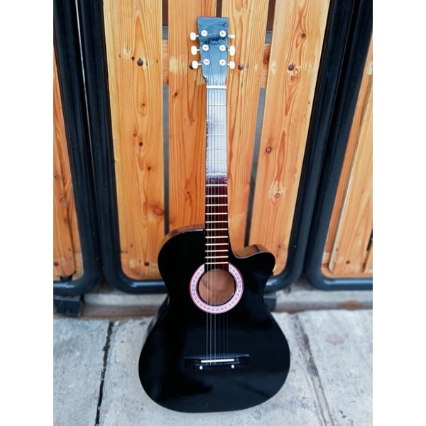 Gitar Akustik Pemula Yamaha Kapok Natural Dan Hitam