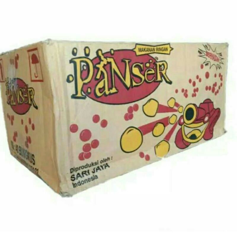 

chiki panser | ciki panser | 1 Dus | isi 4ball | isi 40bungkus | snack panser