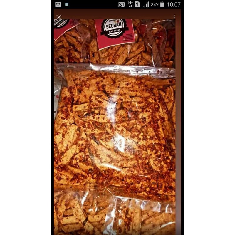 

BASRENG VIRAL SEUHAH /250gr /basreng extra pedas /daunjeruk/cemilanseuhahsubang