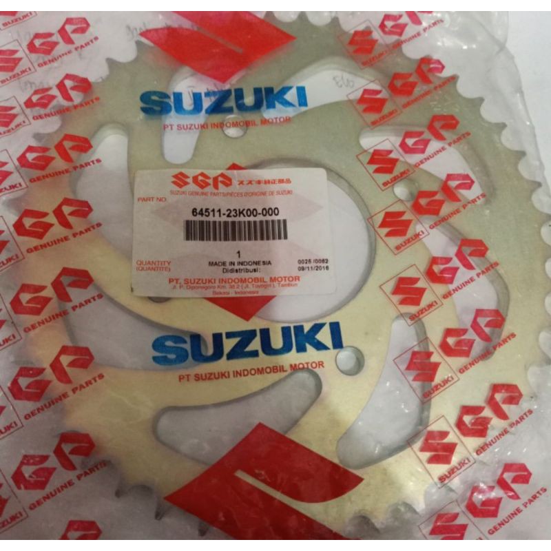 GER GEAR BELAKANG SUZUKI GSX S GSX R 150 ORIGINAL SGP NT 45