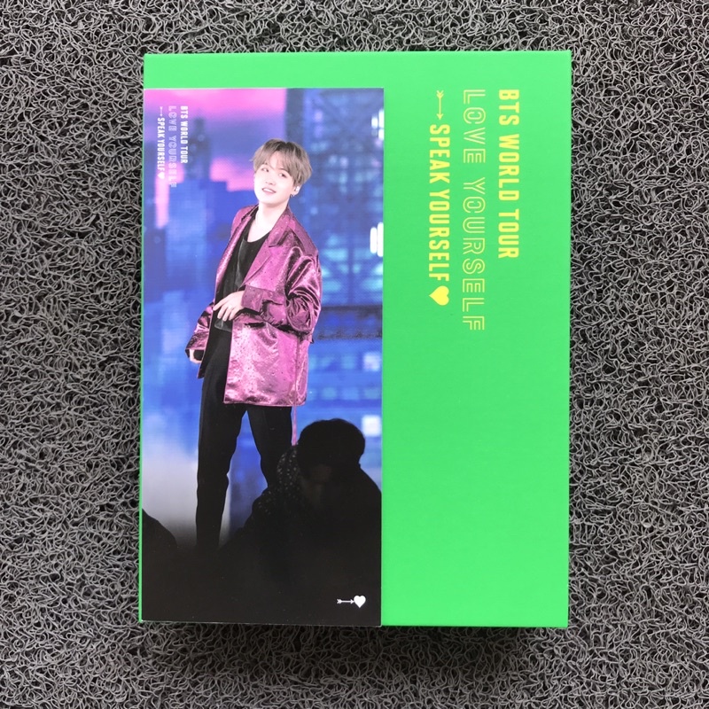 [OFFICIAL] BTS - DVD LOVE YOURSELF  SAO PAULO| BOOKMARK SUGA YOONGI SAO PAULO