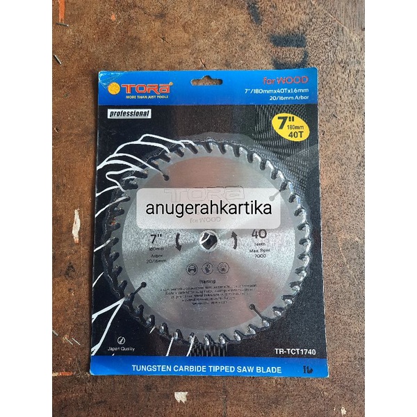 Tora Mata Gergaji Kayu Mesin Circular saw 7inch