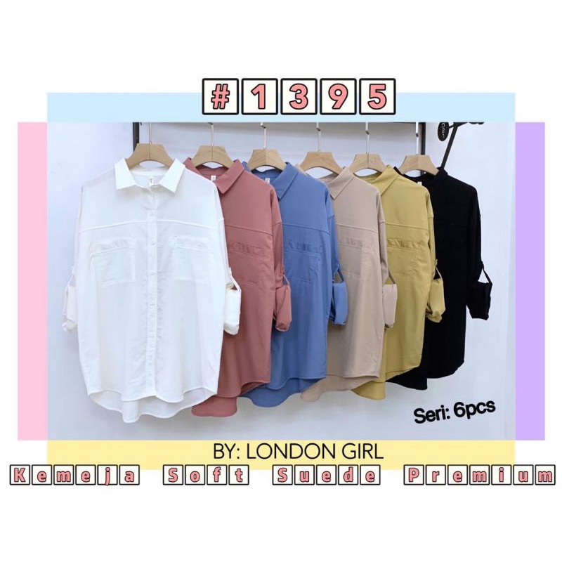 Kemeja Atasan London Girl