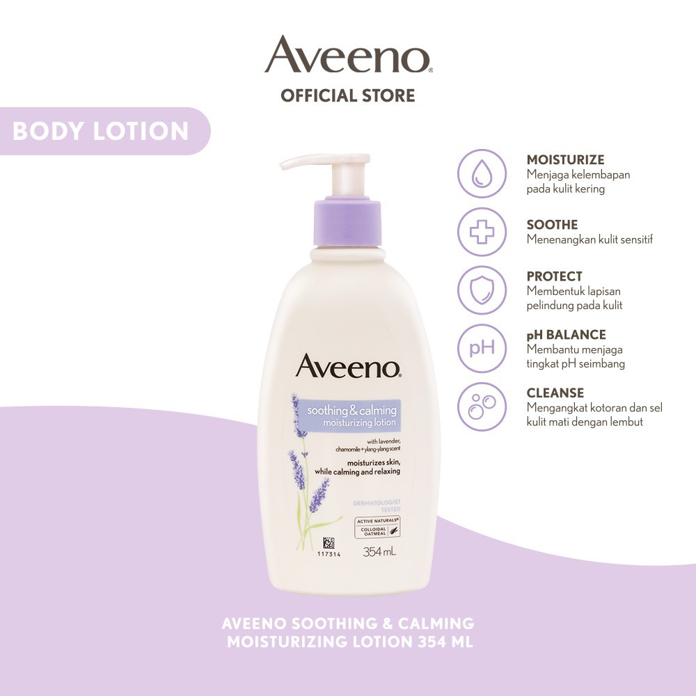 Aveeno Soothing &amp; Calming Mositurizing Lotion 354ml