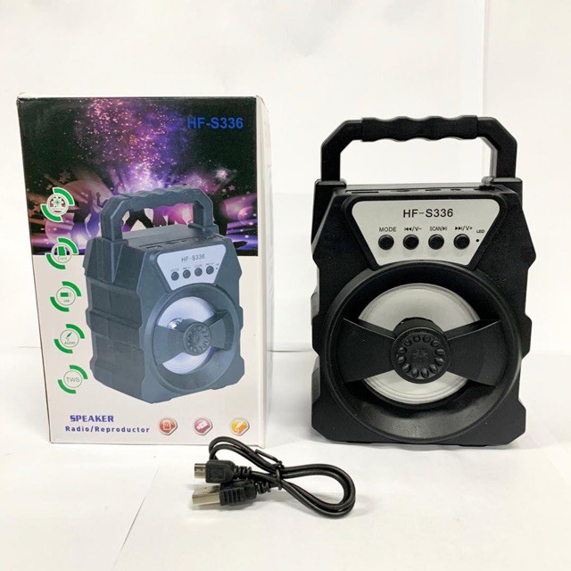 Speaker Bluetooth Portable Karaoke HF-S336 , HF-S339