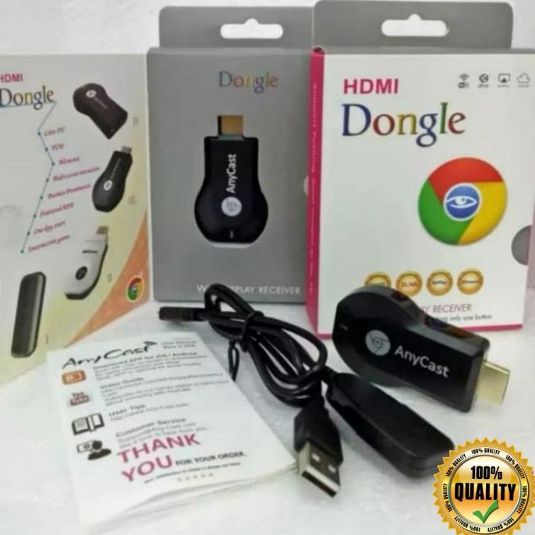 [KODE 3129] [COD] ANYCAST HDMI DONGLE ANYCASH ANICAST WIRELESS RECEIVER TV KABEL HP KE TV SAMBUNGAN