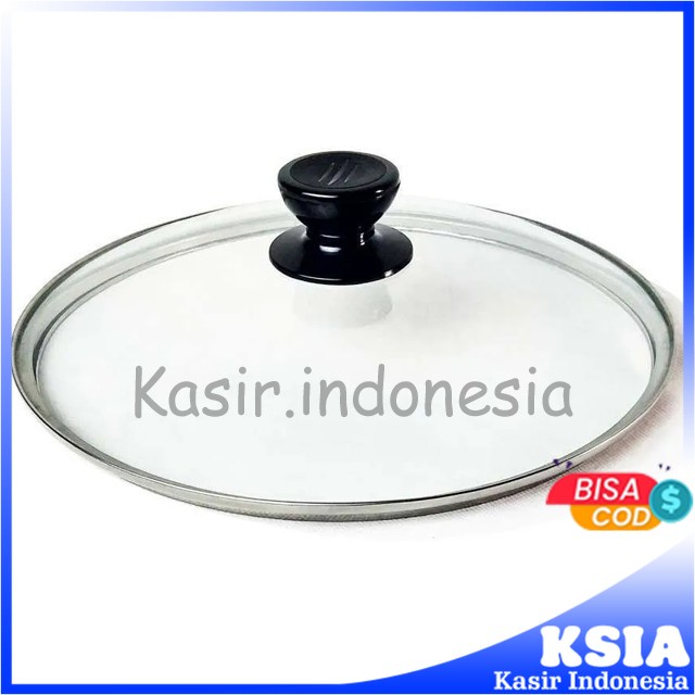 TUTUP PANCI KACA 16 CM + KNOP BULAT GARANSI HARGA TERMURAH MURAH BERKUALITAS SUPER