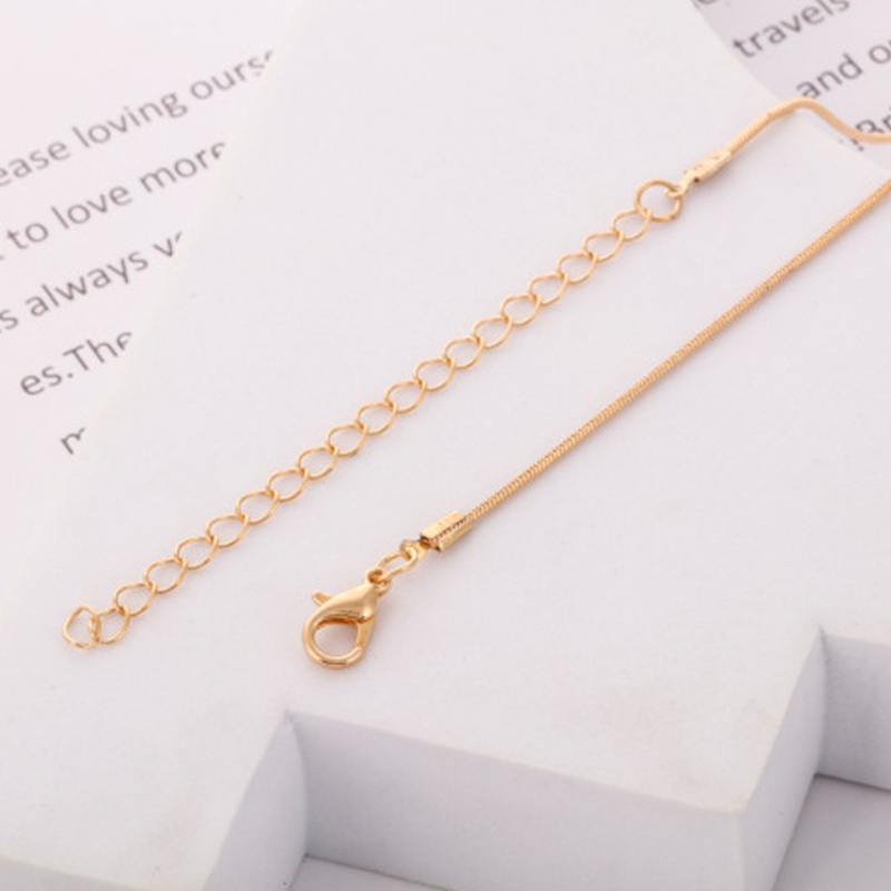 Fashion Kalung Salib Emas Kalung Sederhana Wanita Aksesoris Liontin Hypoallergenic - Be Ready stock