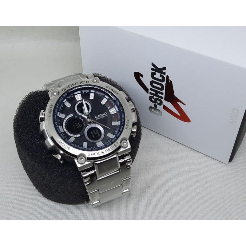 NEW JAM TANGAN PRIA G-SHOCK CASIO SEA MTG- B1000 DOUBLE TIME || RANTAI