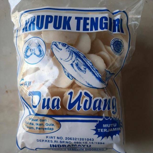 

KRUPUK IKAN TENGGIRI/KAKAP INDRAMAYU@150gram