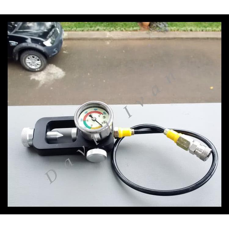 BEST SELLER Regulator Scuba Selang 60cm / Regulator Pengisian PCP