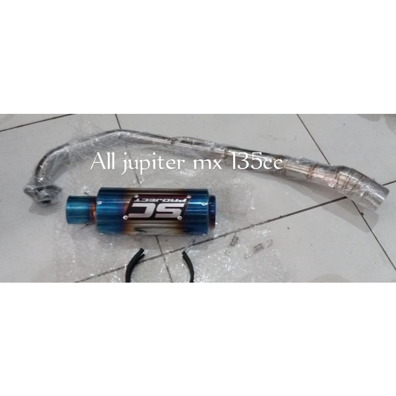 kenalpot jupiter mx 135cc