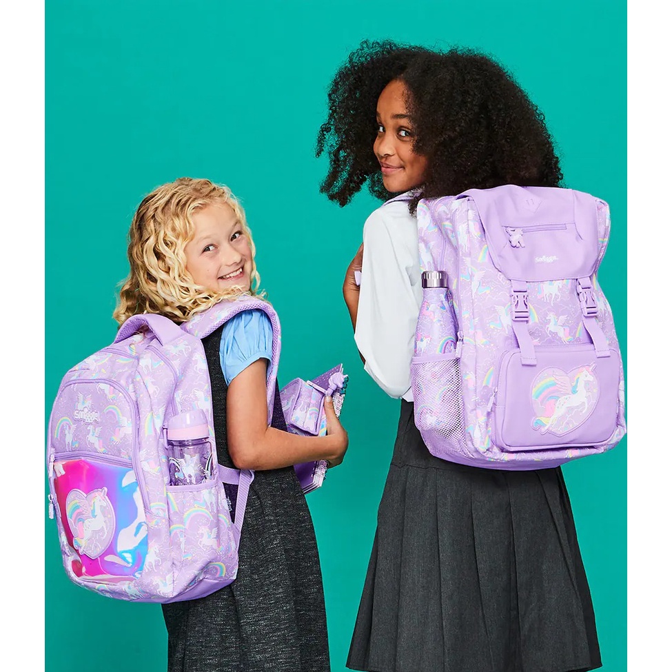 Smiggle Unicorn Beyond Backpack Bottle Pencil Case