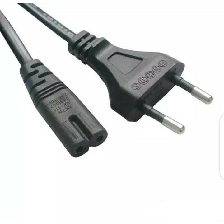 Kabel Power Listrik Printer Canon HP Epson Brother 2 Lubang Kabel power ps2 ps3