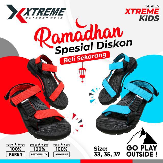 SANDAL GUNUNG ANAK XTREME / SANDAL OUTDOOR ANAK