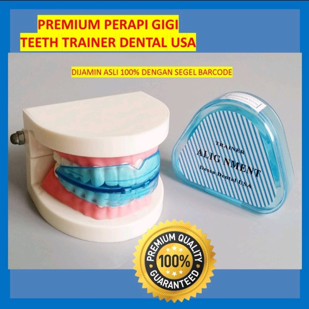 [BISA COD] PREMIUM Perapih Gigi Behel Teeth Trainer Alignment Original Perapi Gigi Tonggos Gingsul Lentur