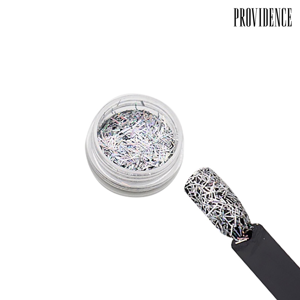 Providence 4 Kotak Payet Glitter Heksagonal Untuk Dekorasi Nail Artmanicure Diy