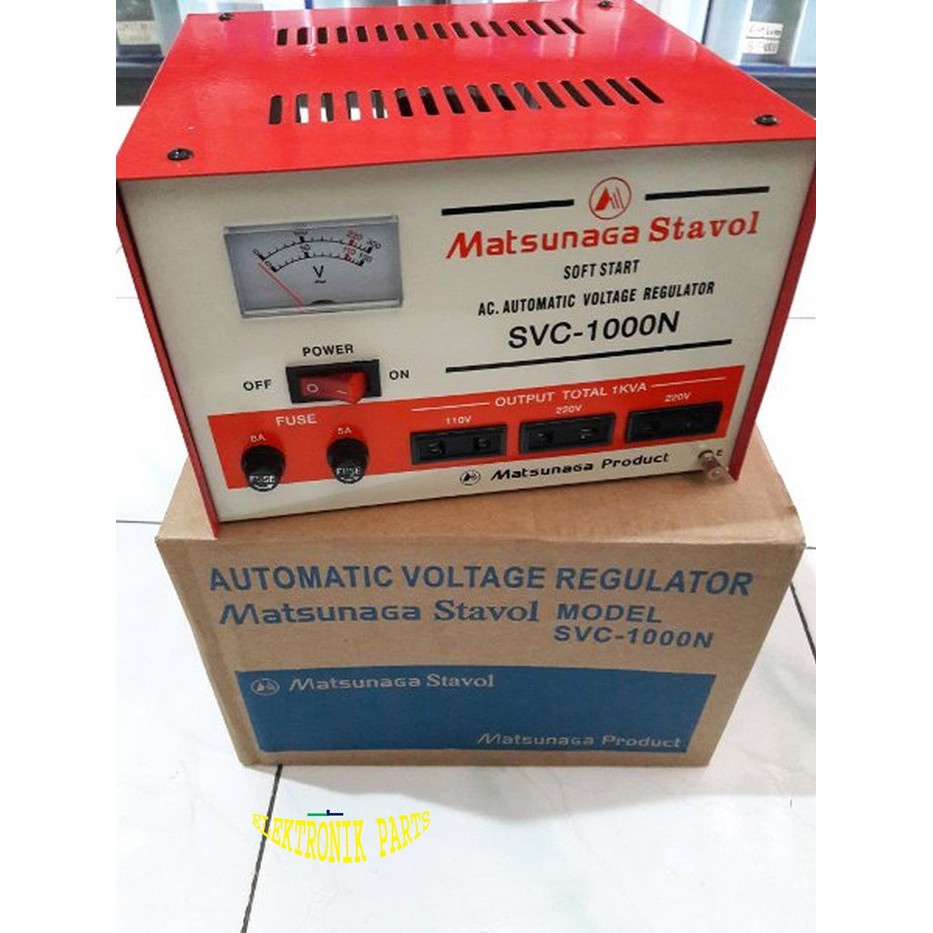 Stabilizer Matsunaga 1000watt/1000w Stavol Svc 1000 Matsunaga