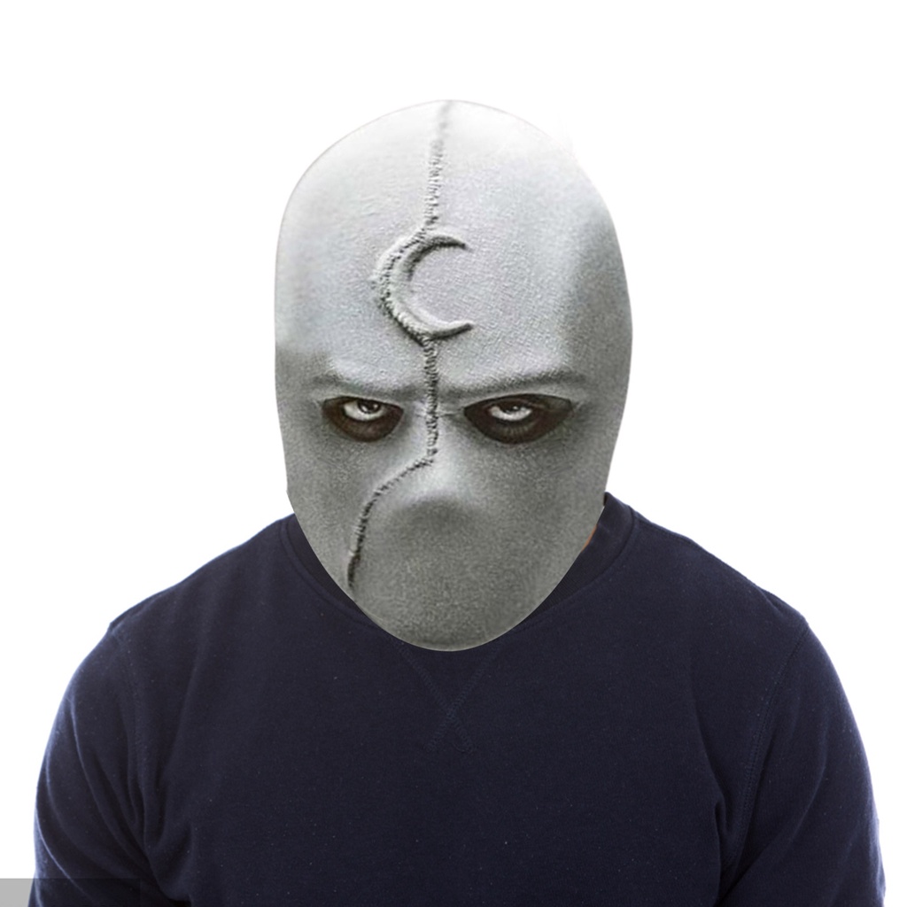 2022 Topeng Karakter Marvel Moon Knight Bahan Latex Untuk Kostum Cosplay Halloween