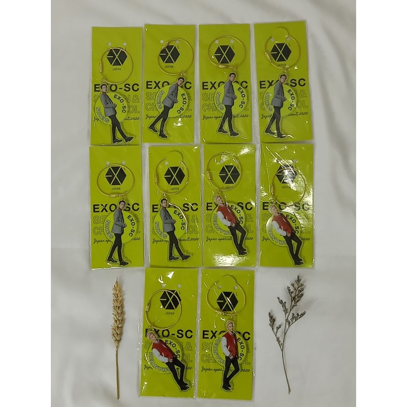 EXO-SC FANMEET JAPAN KEYRING OFFICIAL