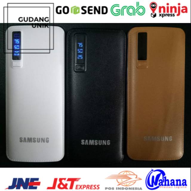 SAMSUNG POWER BANK SAMSUNG GBL 02 LED INDICATOR 3 USB PORT JS0102