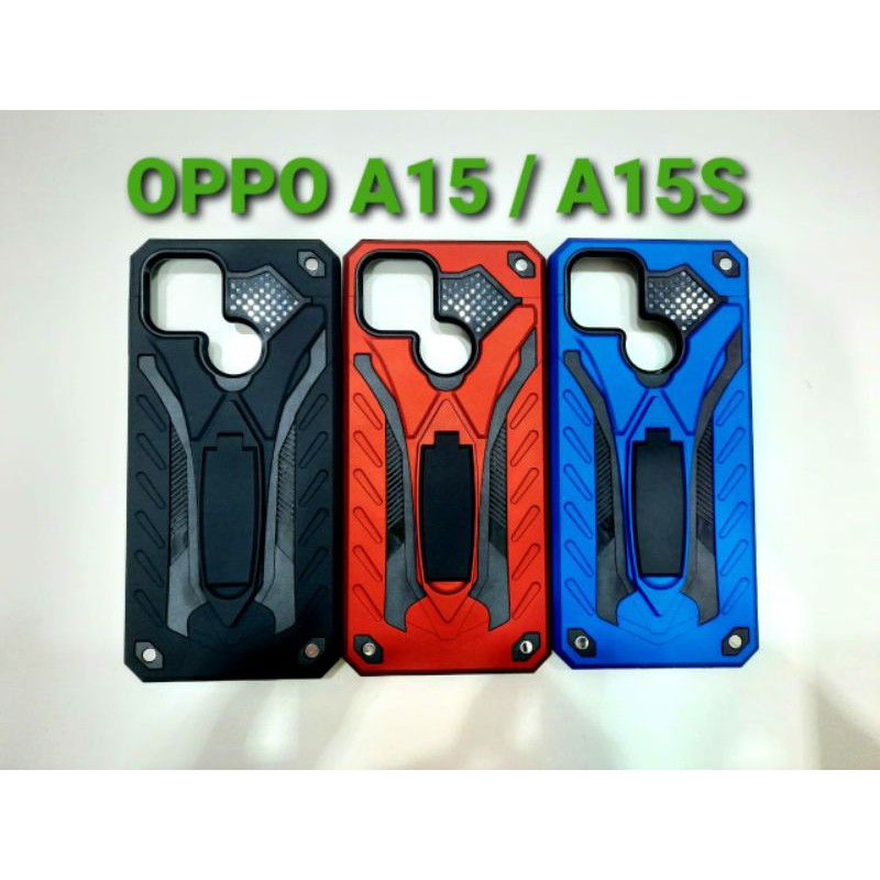 SILIKON CASE ALUMOR STANDING SAMSUNG A02S A12 OPPO A15